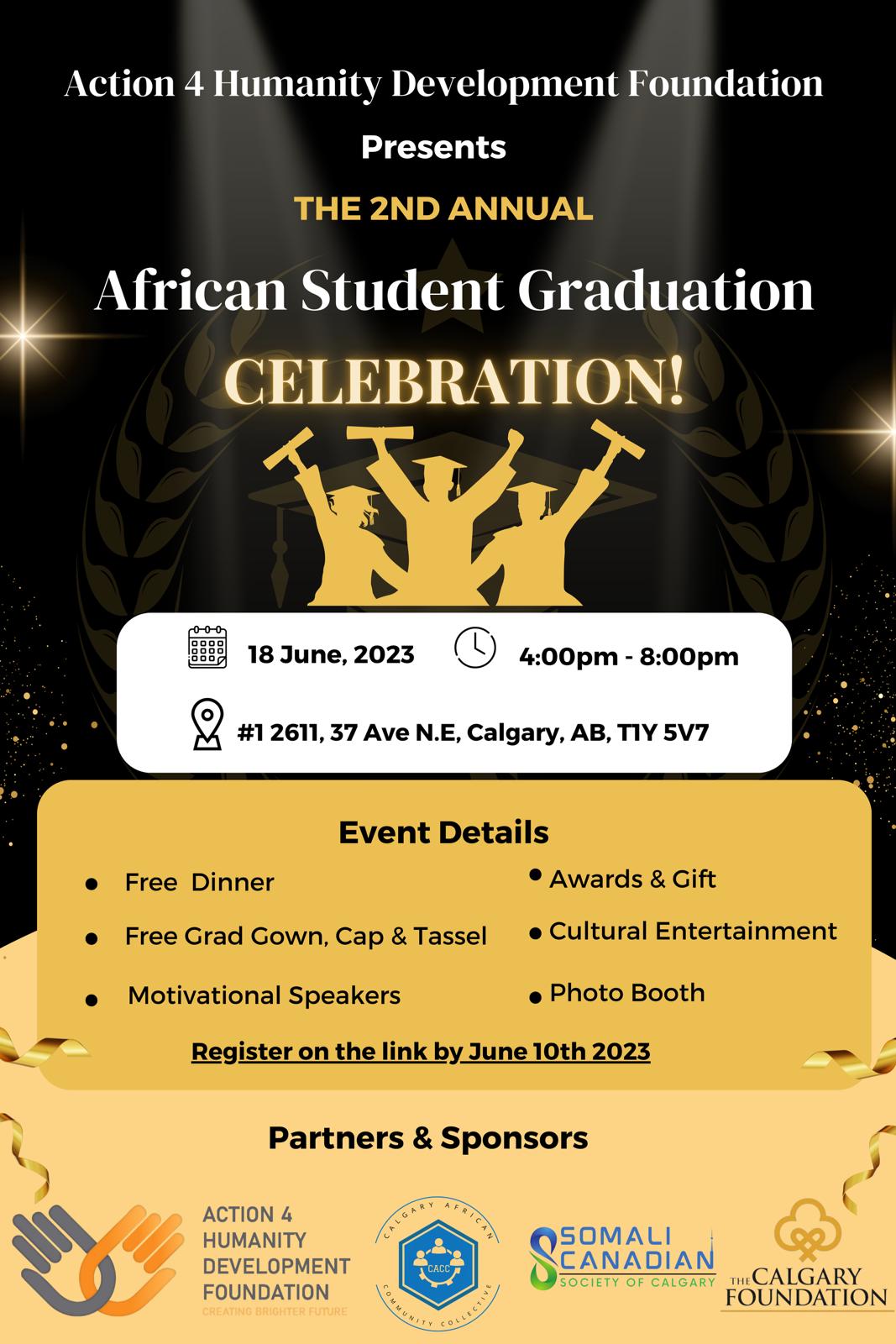 2nd Annual African Graduation Celebration